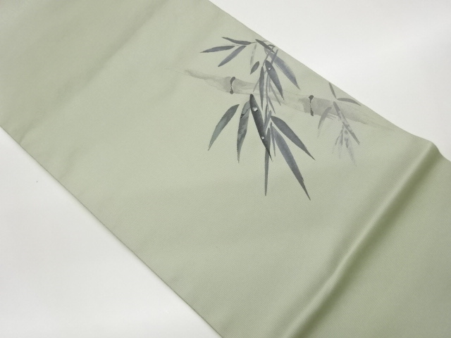 JAPANESE FUKURO OBI / WOVEN BAMBOO